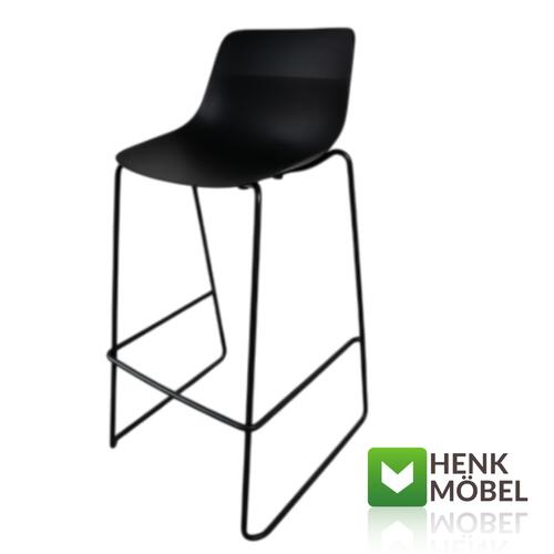 Brunner Barhocker in Schwarz
