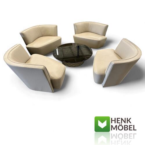 Walter Knoll Drift - Sessel & Tisch Kombination