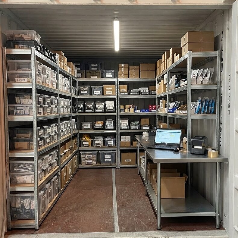 Self Storage Container mieten Düsseldorf Henk